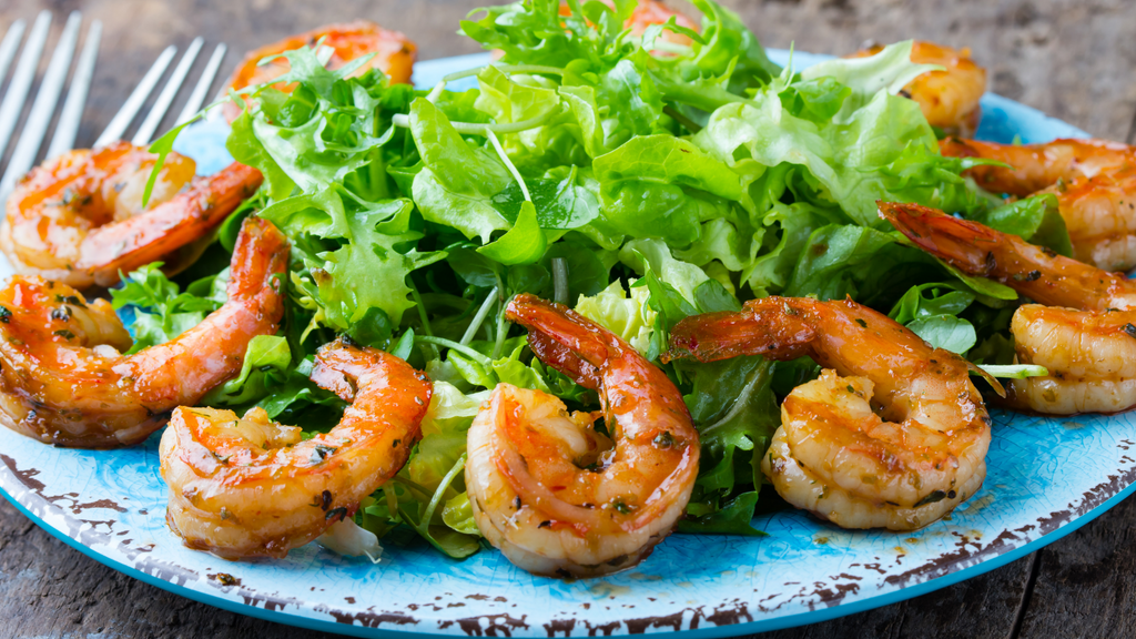 Shrimp Salad with Green Goddess Dressing