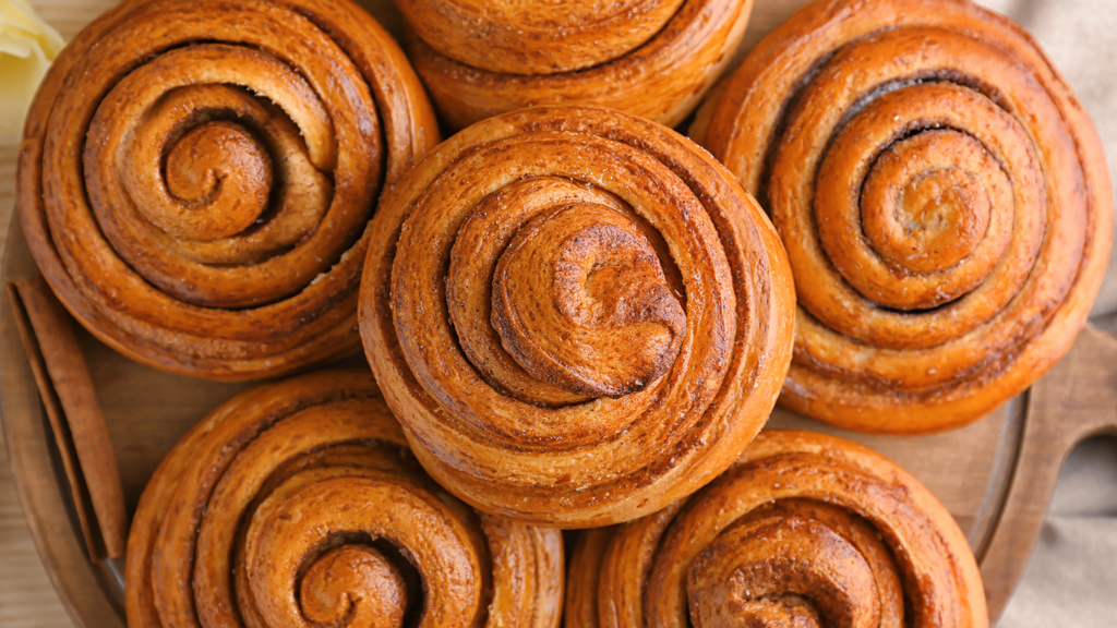 Spiced Cinnamon Rolls with Cream Cheese Frosting