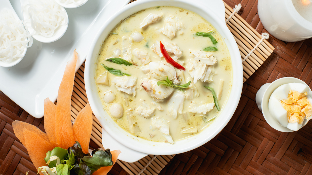 Green Curry Poached Fish