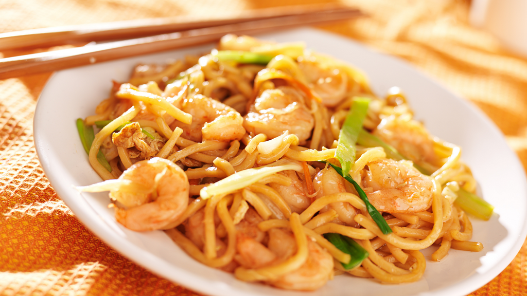 Chicken & Shrimp Lo Mein