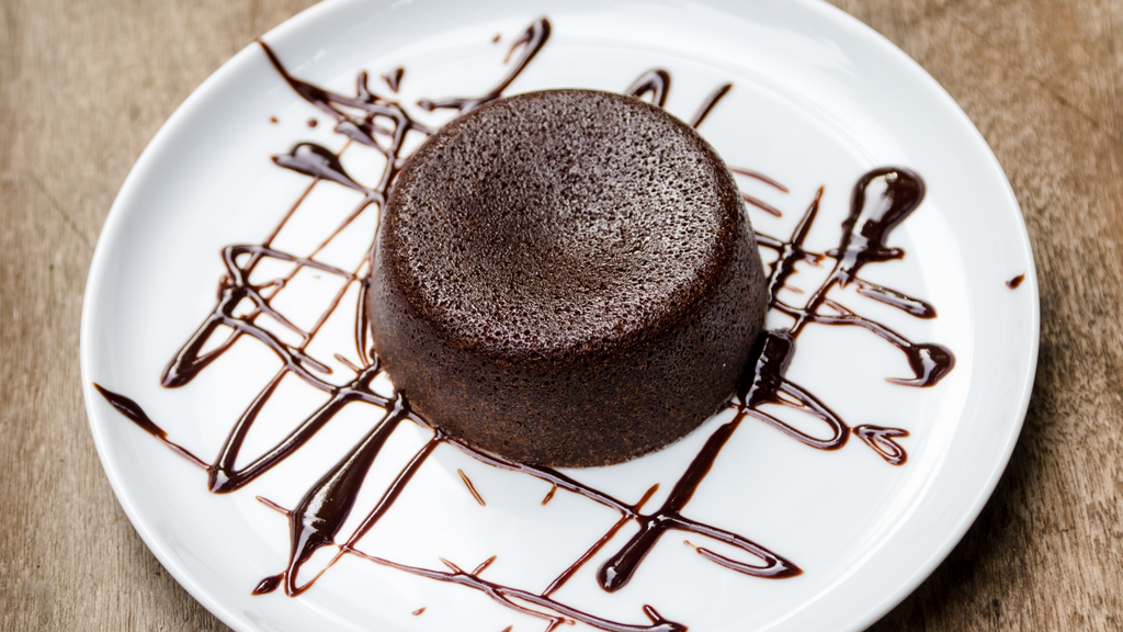 Vegan Chocolate Lava Cakes