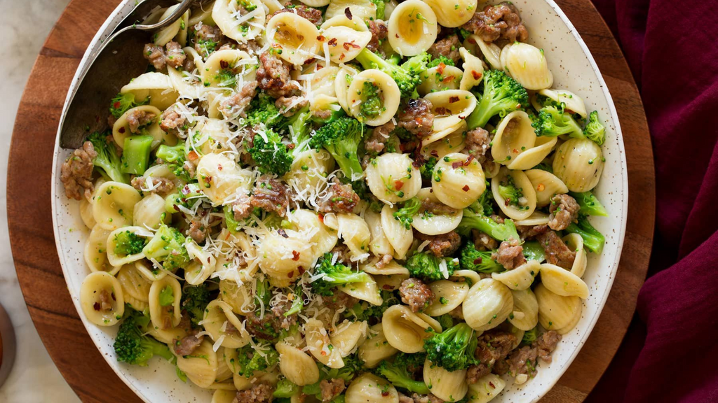 Orecchiette with Sausage and Broccoli