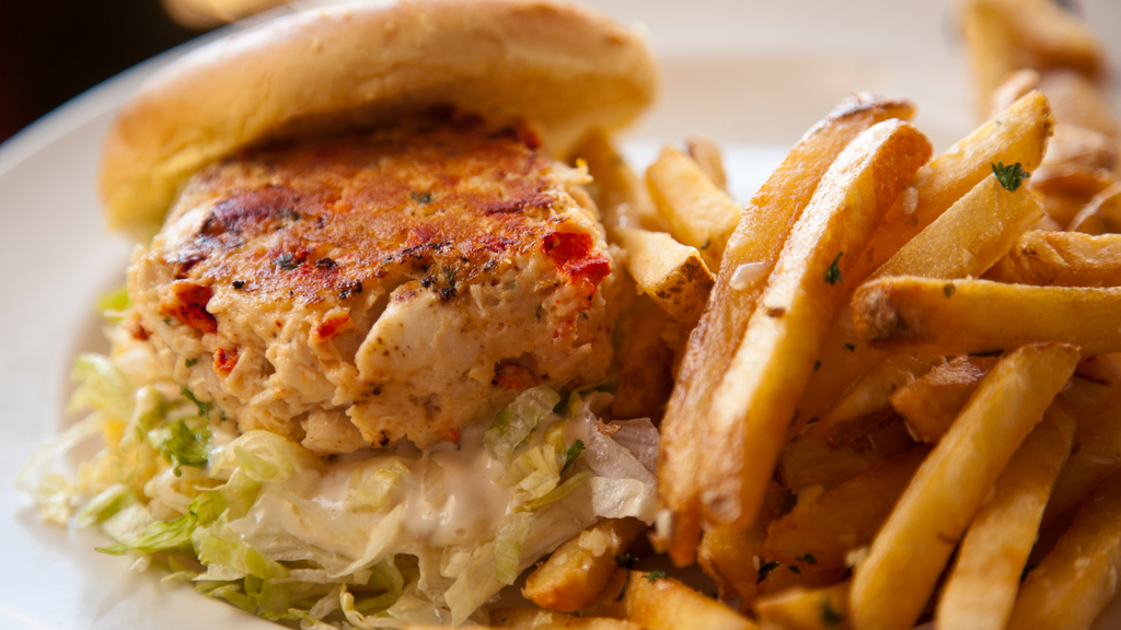 Crab Cake Sandwich