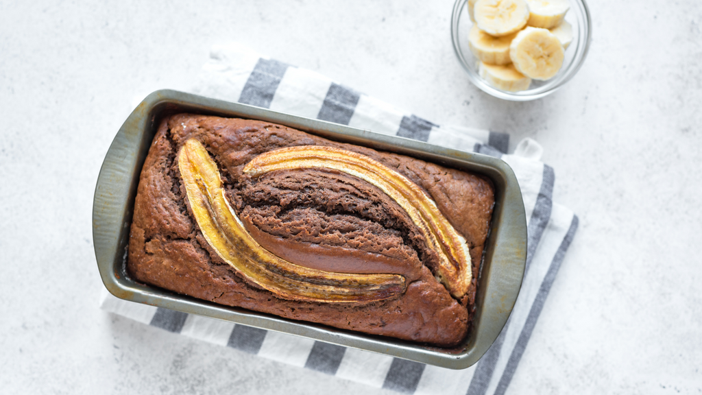 Blackout Banana Bread