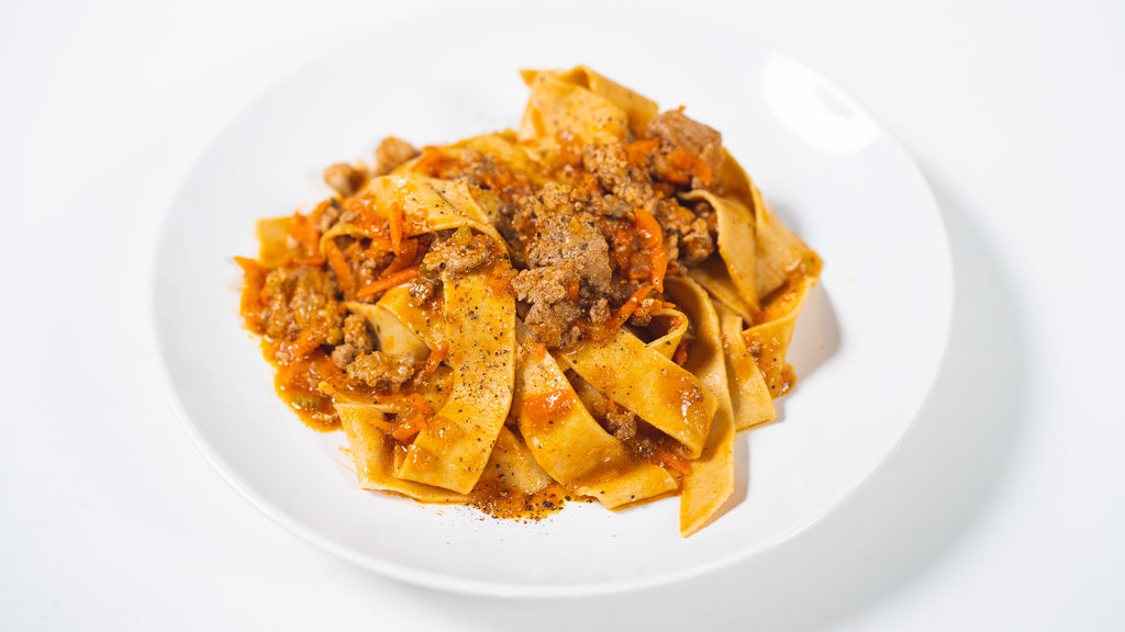 Pappardelle with Quick Ragu