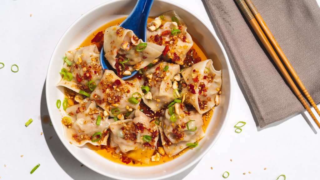 Chili Oil Dumplings