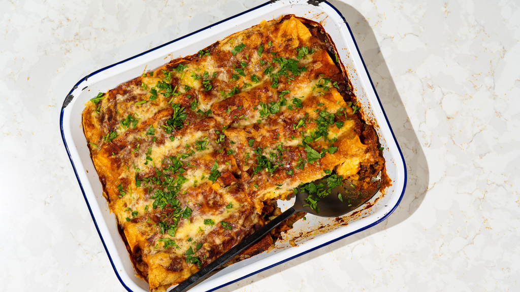 Vegetable Enchiladas