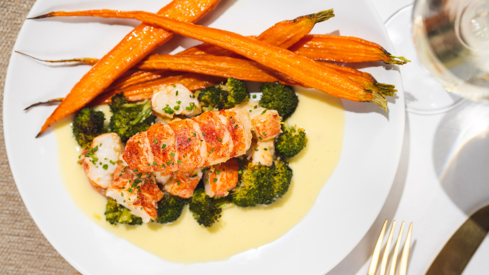 Lobster with Meyer Lemon Beurre Blanc