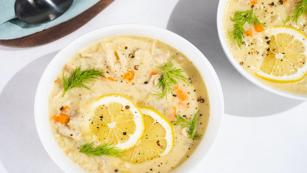   Greek Lemon Chicken Soup