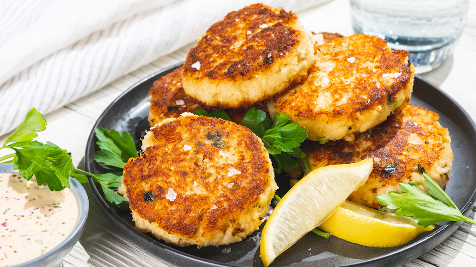 Crab Cakes with Red Remoulade