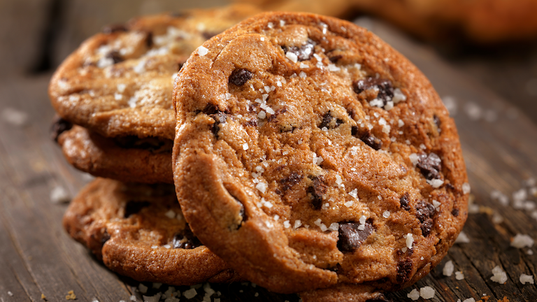 Sea Salt Chocolate Chip Cookies