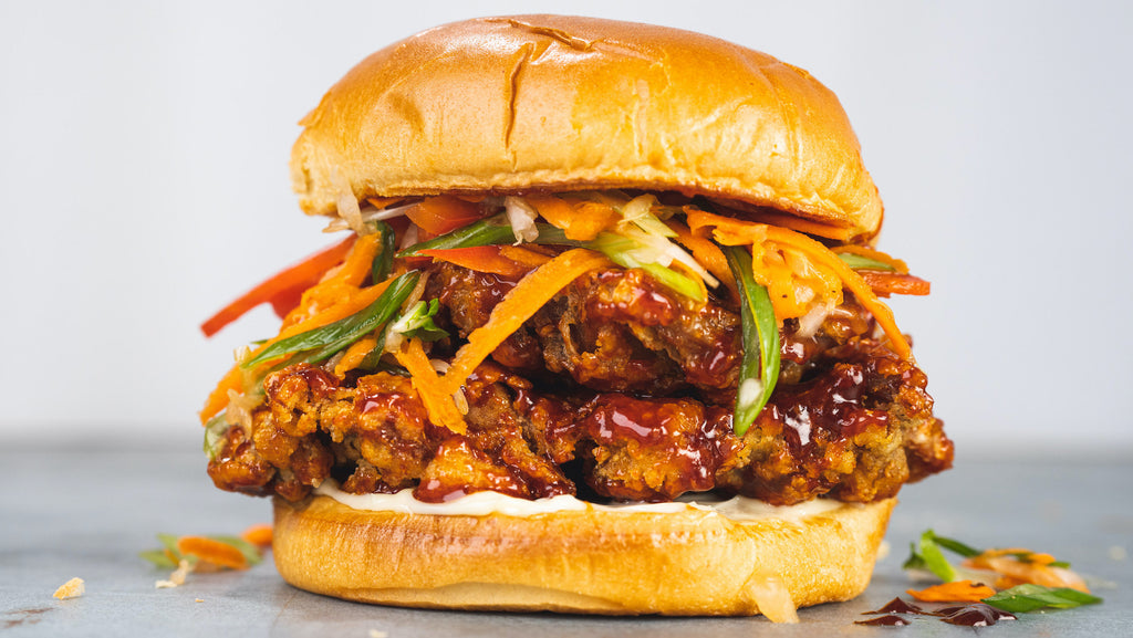 Korean Fried Chicken Sandwich